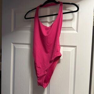 Vitamin A bright pink one piece - size medium. Never worn.